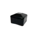 Koncovka solárneho profilu, 40x40, čierna
