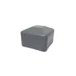 Koncovka solárneho profilu, 40x40, šedá