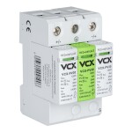 DC Prepäťová ochrana T1T2 3P VCX pre fotovoltiku 1200V (B+C) 5kA
