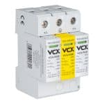 DC Prepäťová ochrana T2 3P VCX pre fotovoltiku (B) 40kA