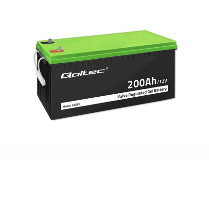 Batéria gelová 12V 200Ah, Qoltec