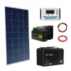 12V/500VA Ostrovná fotovoltická zostava 175Wp 100Ah s 10A PWM