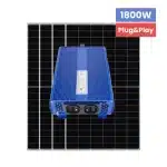 Fotovoltická zostava pre ohrev vody 1800W – fotovoltický ohrev bojlera (TUV)