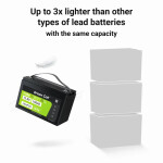 LiFePO4 batéria 100Ah 12,8V Green Cell 1280Wh – Obrázok 8