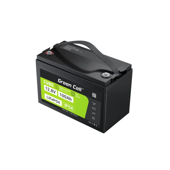 LiFePO4 batéria 100Ah 12,8V Green Cell 1280Wh – Obrázok 5
