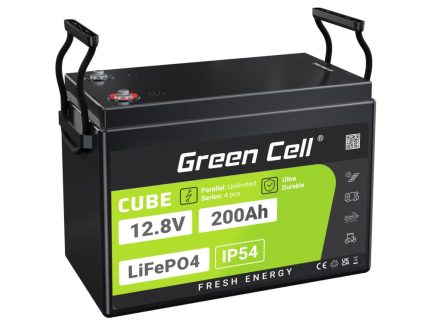 LiFePO4 batéria 200Ah 12,8V Green Cell 2560Wh
