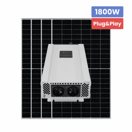 fotovoltaická zostava na ohrev vody 1800W