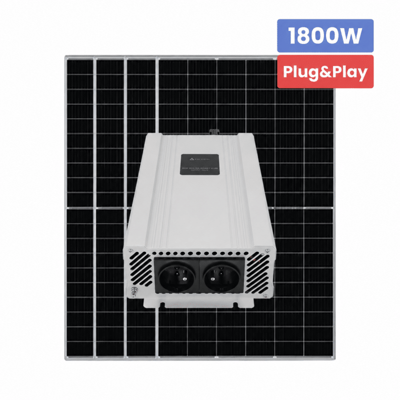 fotovoltaická zostava na ohrev vody 1800W