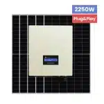 Fotovoltická zostava pre ohrev vody 2300W - fotovoltický ohrev bojlera (TUV)