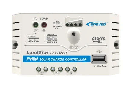 Regulátor PWM EPsolar 12/24V 10A USB – Obrázok 5