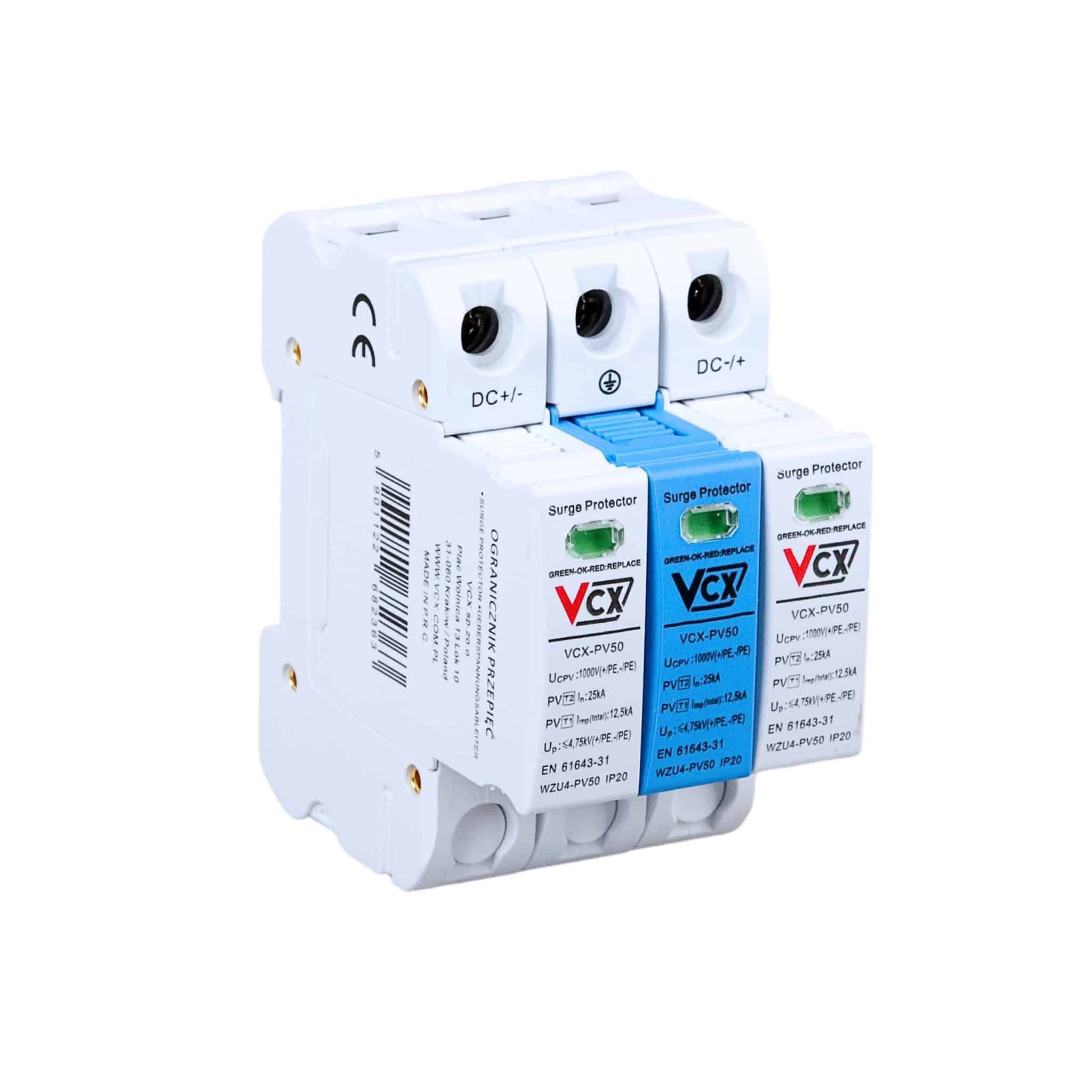 prepätova_ochrana_T1T2 DC prepäťové ochrany