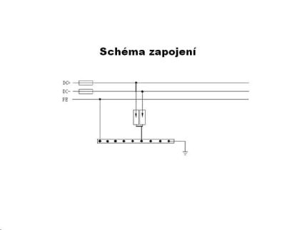 DC Prepäťová ochrana T2 2P VCX pre fotovoltiku (B) 40kA – Obrázok 4