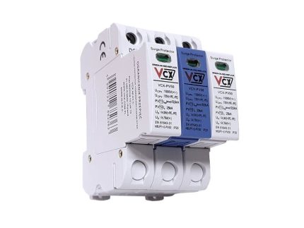 DC Prepäťová ochrana T1T2 3P VCX pre fotovoltiku 1000V (B+C) 12,5kA – Obrázok 3