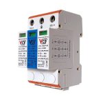 DC Prepäťová ochrana T2 3P VCX pre fotovoltiku 1000V (B) 40kA – Obrázok 4