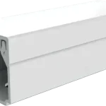 Lišta na kabeláž 40x40, biela, 2m