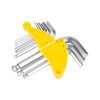 Sada imbusových kľúčov 9 dielna, REBEL TOOLS – Obrázok 3
