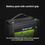 LiFePO4 batéria 125Ah 12,8V Green Cell 1600Wh – Obrázok 7