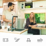 LiFePO4 batéria 125Ah 12,8V Green Cell 1600Wh – Obrázok 5