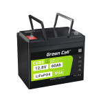 LiFePO4 batéria 60Ah 12,8V Green Cell 768Wh