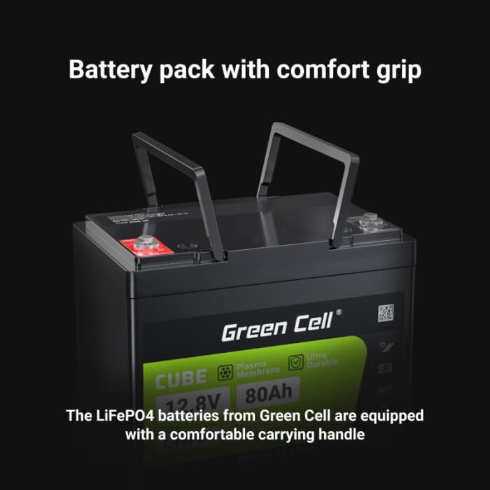 LiFePO4 batéria 80Ah 12,8V Green Cell 1024Wh – Obrázok 6