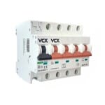 Odpínač s vypínacou spúšťou VCX PV 4P 32A 1000V DC