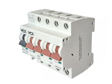 Odpínač s vypínacou spúšťou VCX PV 4P 32A 1000V DC – Obrázok 4