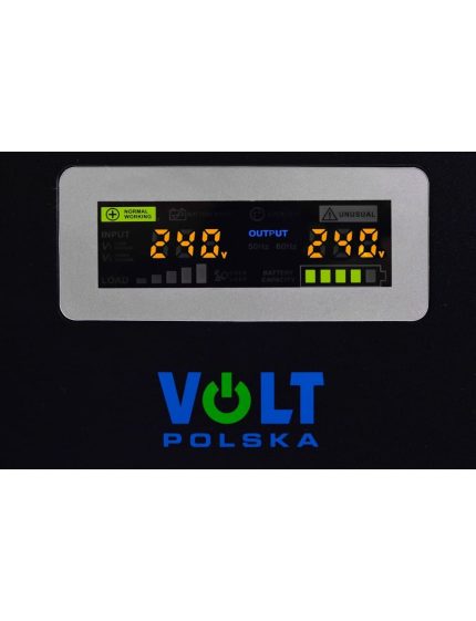 Záložný napájací zdroj 1800W 2500VA 24/230V VOLT Sinus Pro - závesný – Obrázok 3