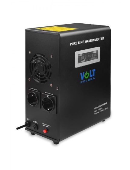 Záložný napájací zdroj 700W 1000VA 12/230V VOLT Sinus Pro - závesný – Obrázok 3