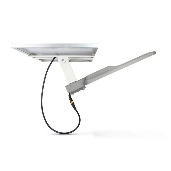 LED solárna lampa 2500lm, diaľkové ovládanie, VIDEX – Obrázok 9