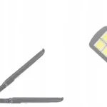 Solárne LED svetlo s FV panelom, diaľkový ovládač, 36W – Obrázok 8