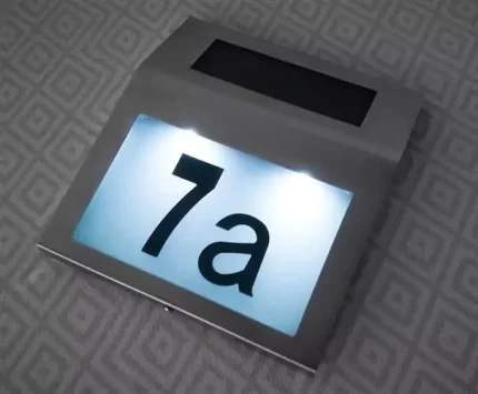 Solárne číslo domu, LED – Obrázok 7