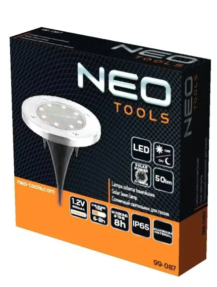 Solárne svetlo do zeme, LED, 50lm – Obrázok 3