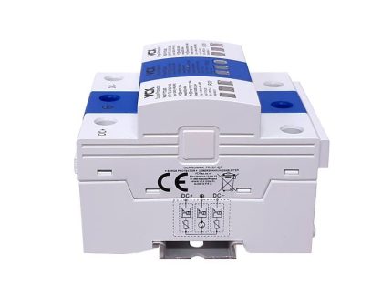 DC Prepäťová ochrana T1T2 3P VCX pre fotovoltiku 1200V (B+C) 25kA GDT – Obrázok 3