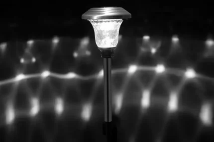 Záhradná solárna lampa LED, 10lm, NEO – Obrázok 3