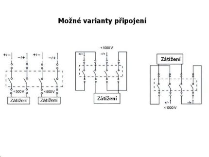 Odpojovač DC/DC AZO DIGITAL pre fotovoltaiku 32A / 1000VDC so zhášacou komorou – Obrázok 7