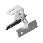 Trapézový držiak, nastaviteľný, nerez