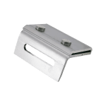 Držiak solárnych panelov na falcovaný plech, nerez, vysoký