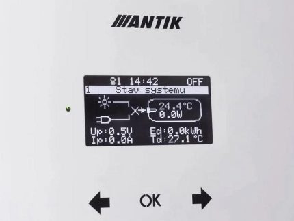 Antik Water Heater PWH 01 V3+ 3kW pre fotovoltaický ohrev vody – Obrázok 8