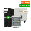 4,2kWp Plug&Play fotovoltický set, On-grid SolaX