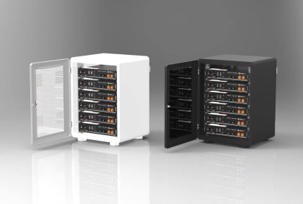 PylonBox (Rack) na 6ks Pylontech batérií (12U) – Obrázok 2