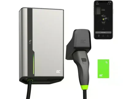 Smart nabíjačka elektromobilov HabuDen 22kW/32A, typ 2, WiFi, NFC, 7.5m kábel
