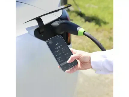 Smart nabíjačka elektromobilov HabuDen 22kW/32A, typ 2, WiFi, NFC, 7.5m kábel – Obrázok 6