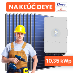 Na kľúč 10,71kWp Deye fotovoltaický systém