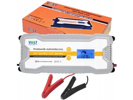 Automatická nabíjačka batérií 12V 24V 20A LCD
