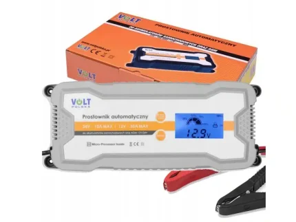 Automatická nabíjačka batérií 12V 24V 30A LCD