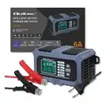 Inteligentná nabíjačka AGM a LiFePo4 batérií 12V 6A s testerom batérií