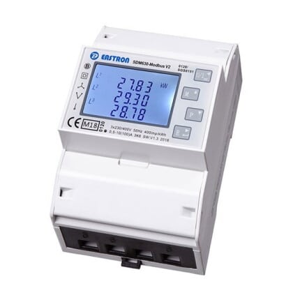 Smartmeter Eastron SDM630 Moudbus V2 pre Solax