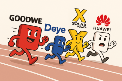 Porovnanie fotovoltaických meničov GoodWe vs Huawei vs SolaX vs Deye