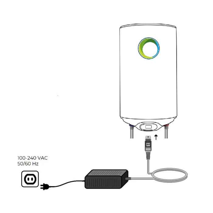 Fothermo napájací kábel 230V/24V pre solárne ohrievače – Obrázok 3