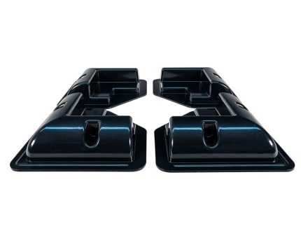 Sada rohových držiakov solárneho panelu pre karavan, čierna